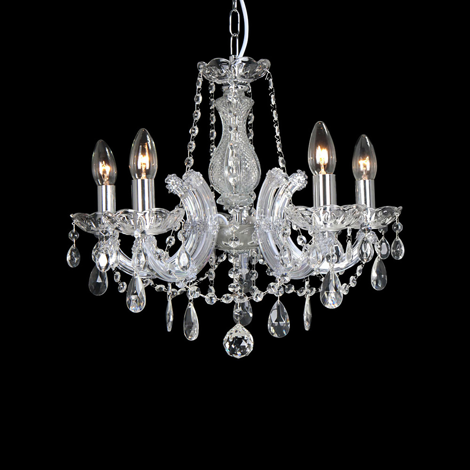 Gabrielle Crystal Ceiling Lights Deco Multi Arm Crystal Fittings